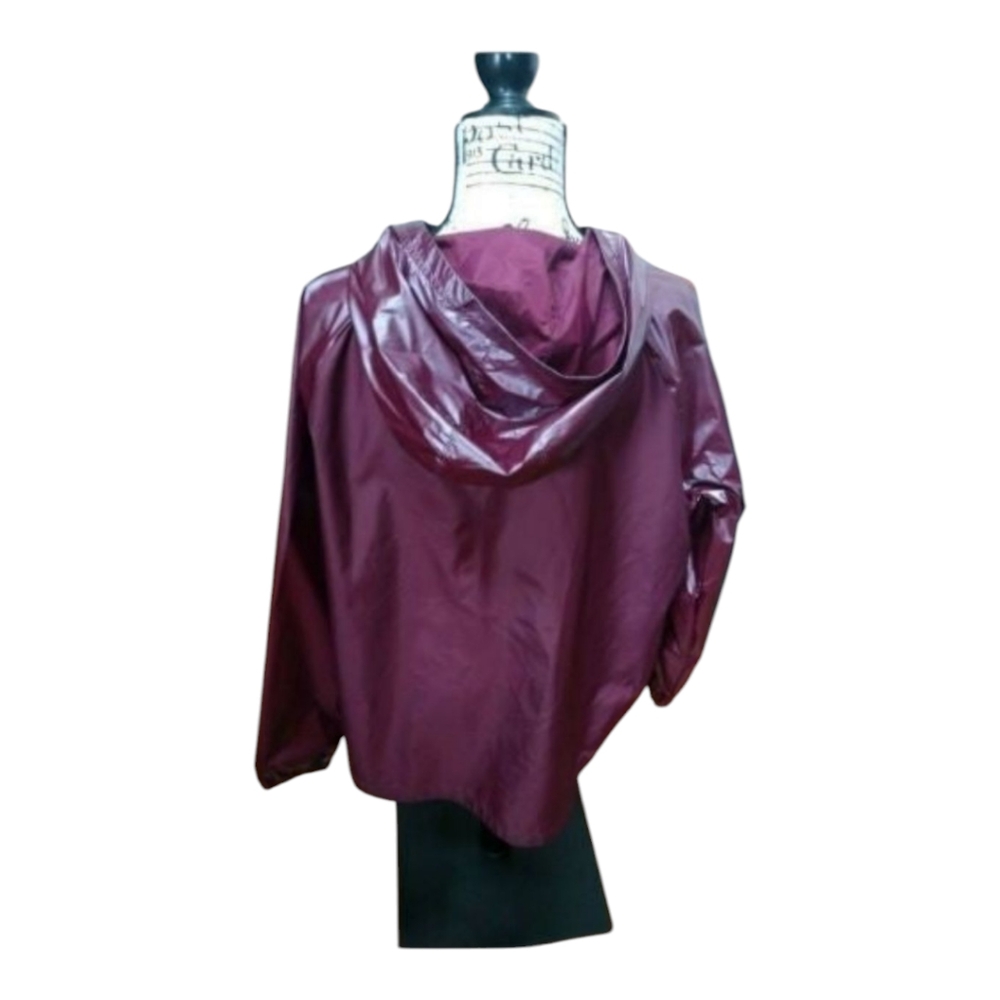 NEW Under Armour Women's UA Storm Metallic Hooded Jacket Level Purple - Picture 8 of 9